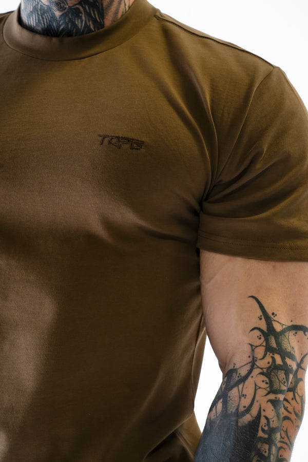 Essential Oversized T Shirt Walnut DSC00661