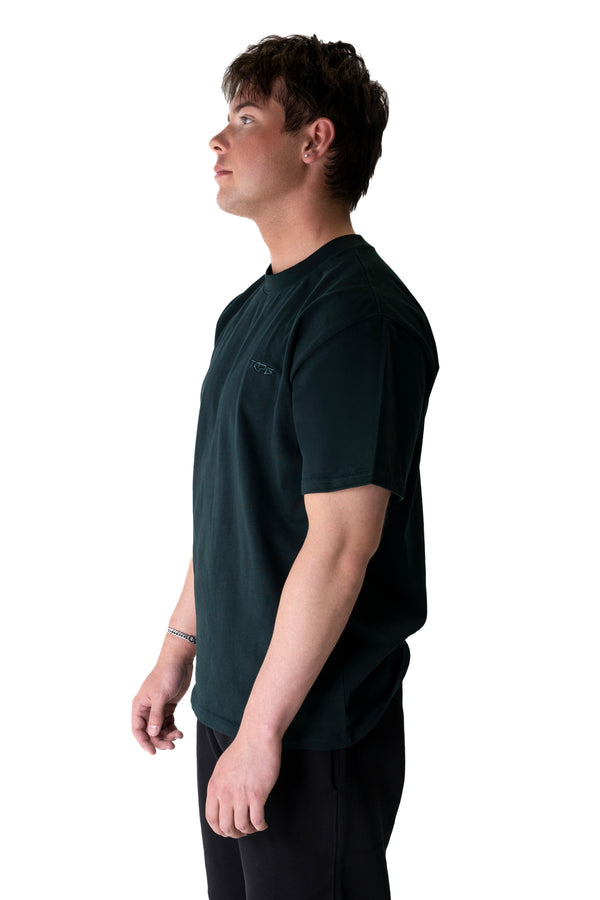 Essential Oversized T Shirt Green DSC01153