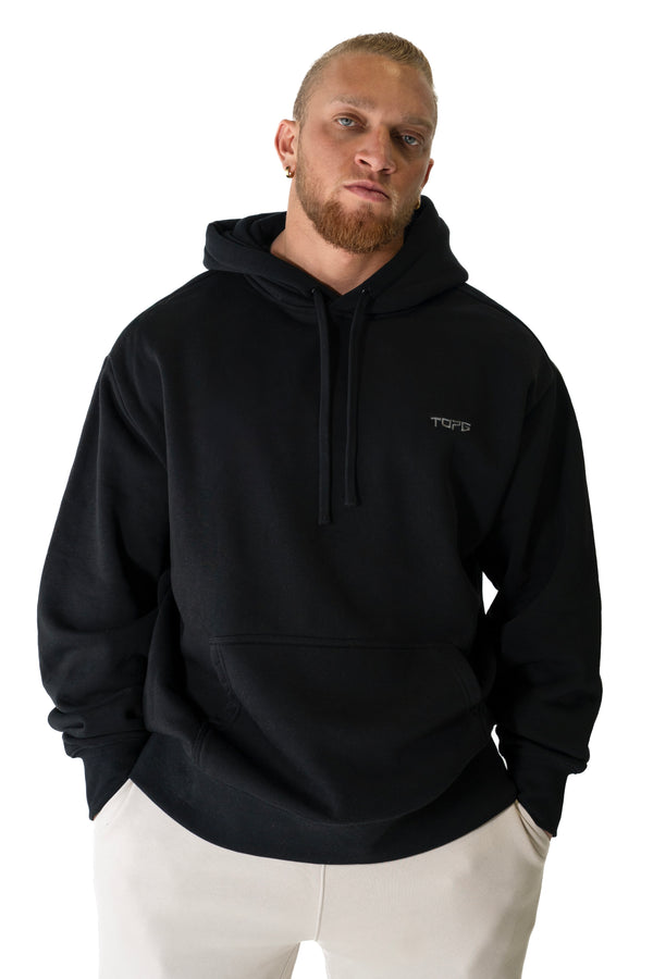 Echelon Heavy Hoodie Black DSC01497