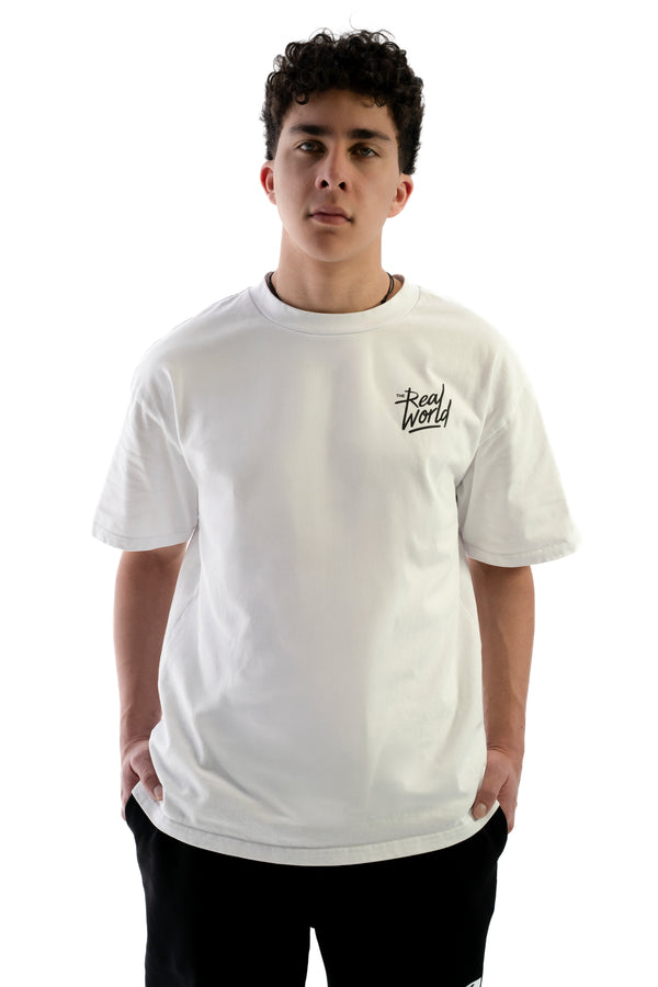 Bay Oversized T Shirt White DSC04398