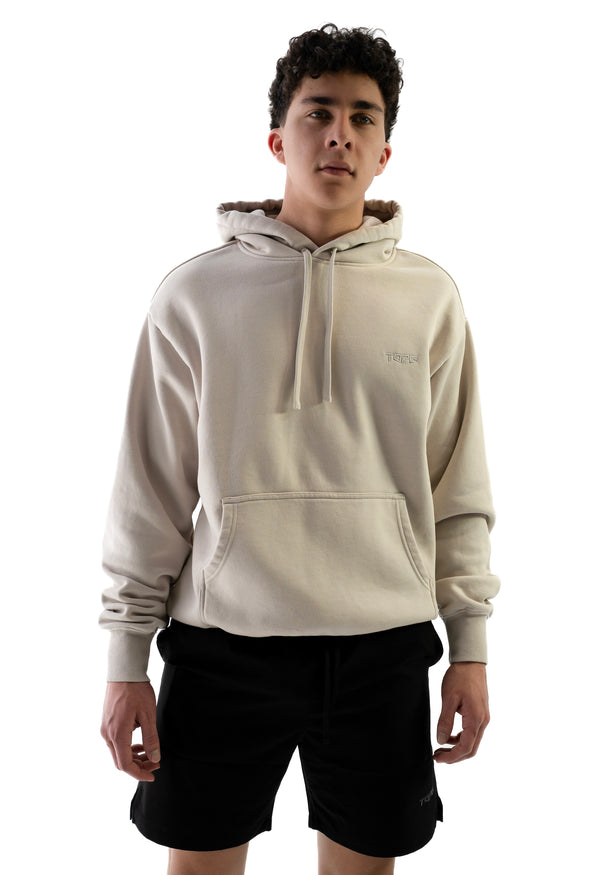 Echelon Heavy Hoodie Bone DSC04638