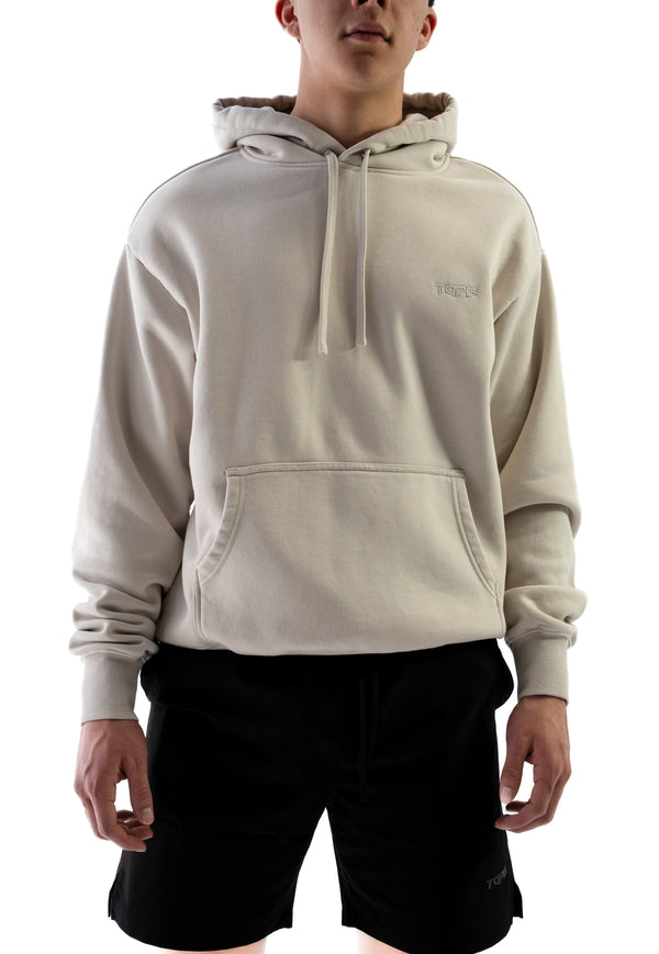 Echelon Heavy Hoodie Bone DSC04642