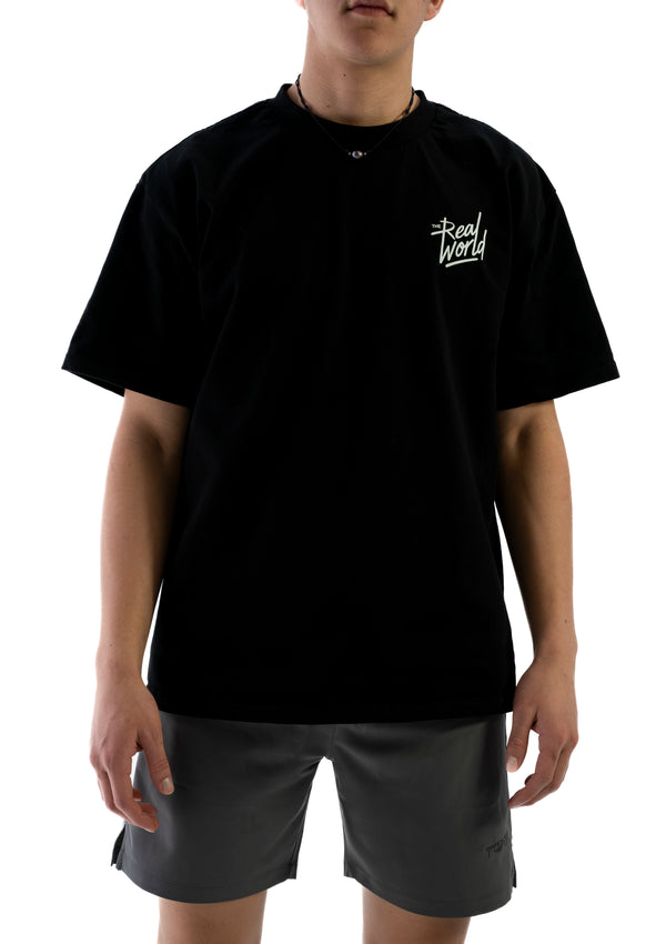 Bay Oversized T Shirt Black DSC04878