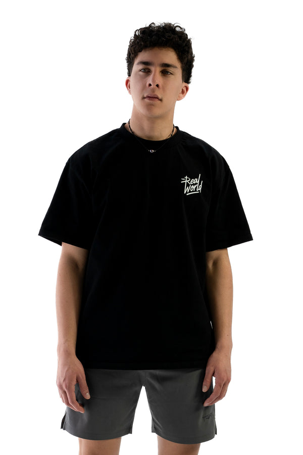 Bay Oversized T Shirt Black DSC04885