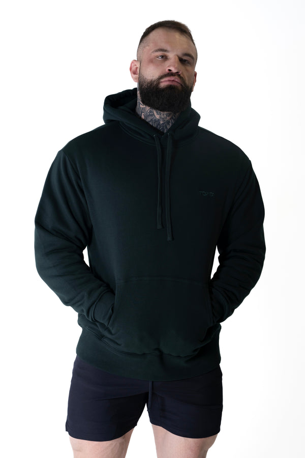 Echelon Heavy Hoodie Green DSC09179