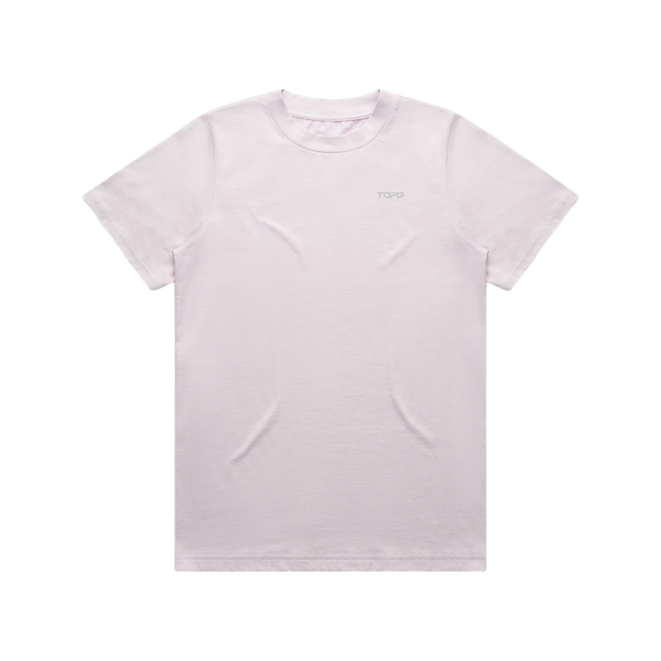 Balance Faded Tee Orchid detail view Top G women's t shirt