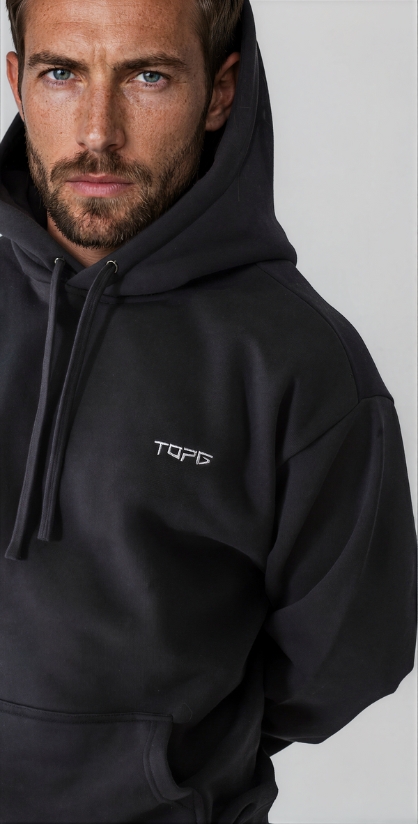 Echelon Heavy Hoodie Black