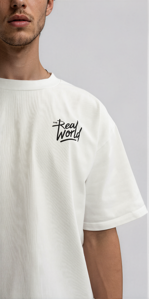 Bay Oversized T Shirt White