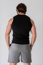 Apex Cut Tank Black