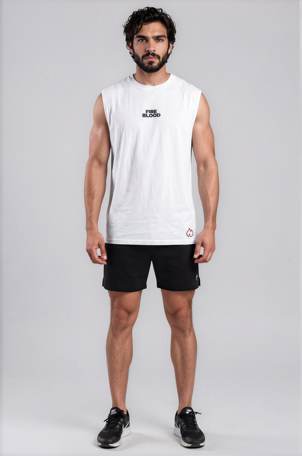 FIREBLOOD Vest White