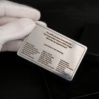 The Tate Business Card close-up Top G product