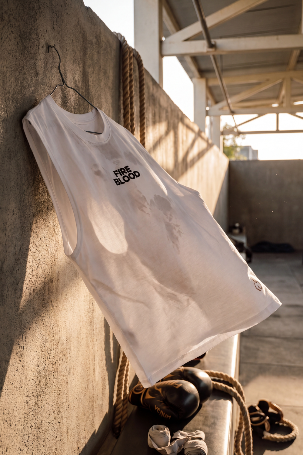 FIREBLOOD Vest White