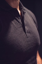 Apex Slim Fit Polo Black