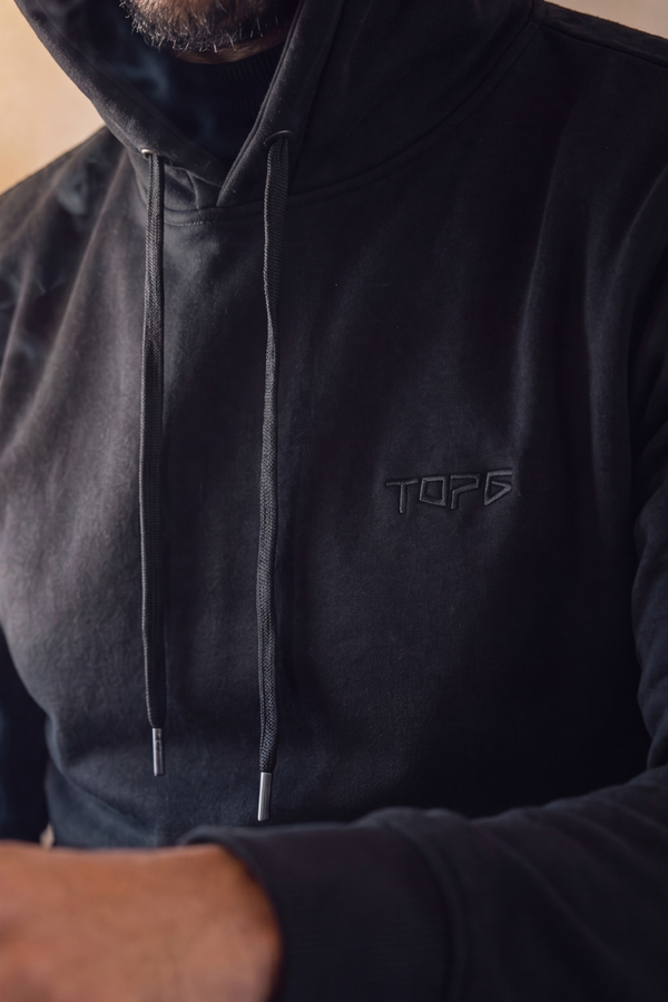 Echelon Heavy Hoodie Black