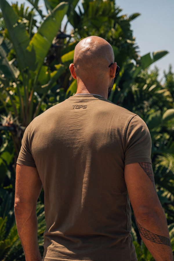Essential Oversized T Shirt Walnut
