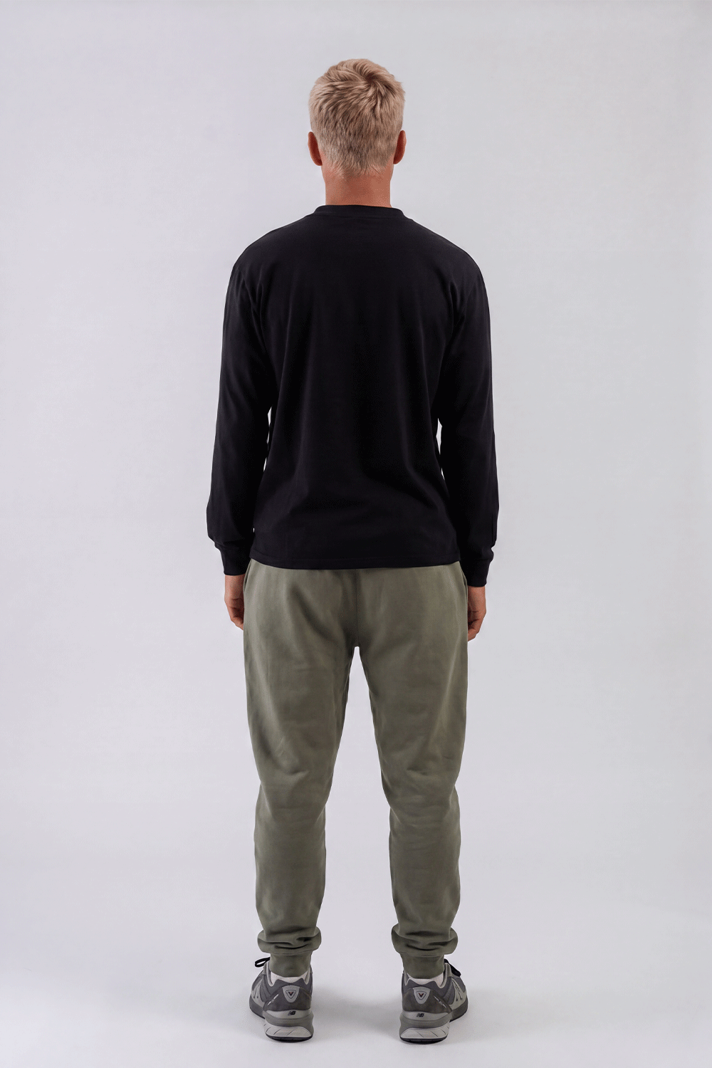 Essential Oversized Long Sleeve Black