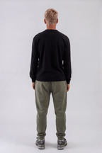 Essential Oversized Long Sleeve Black