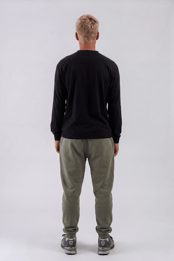 Essential Oversized Long Sleeve Black