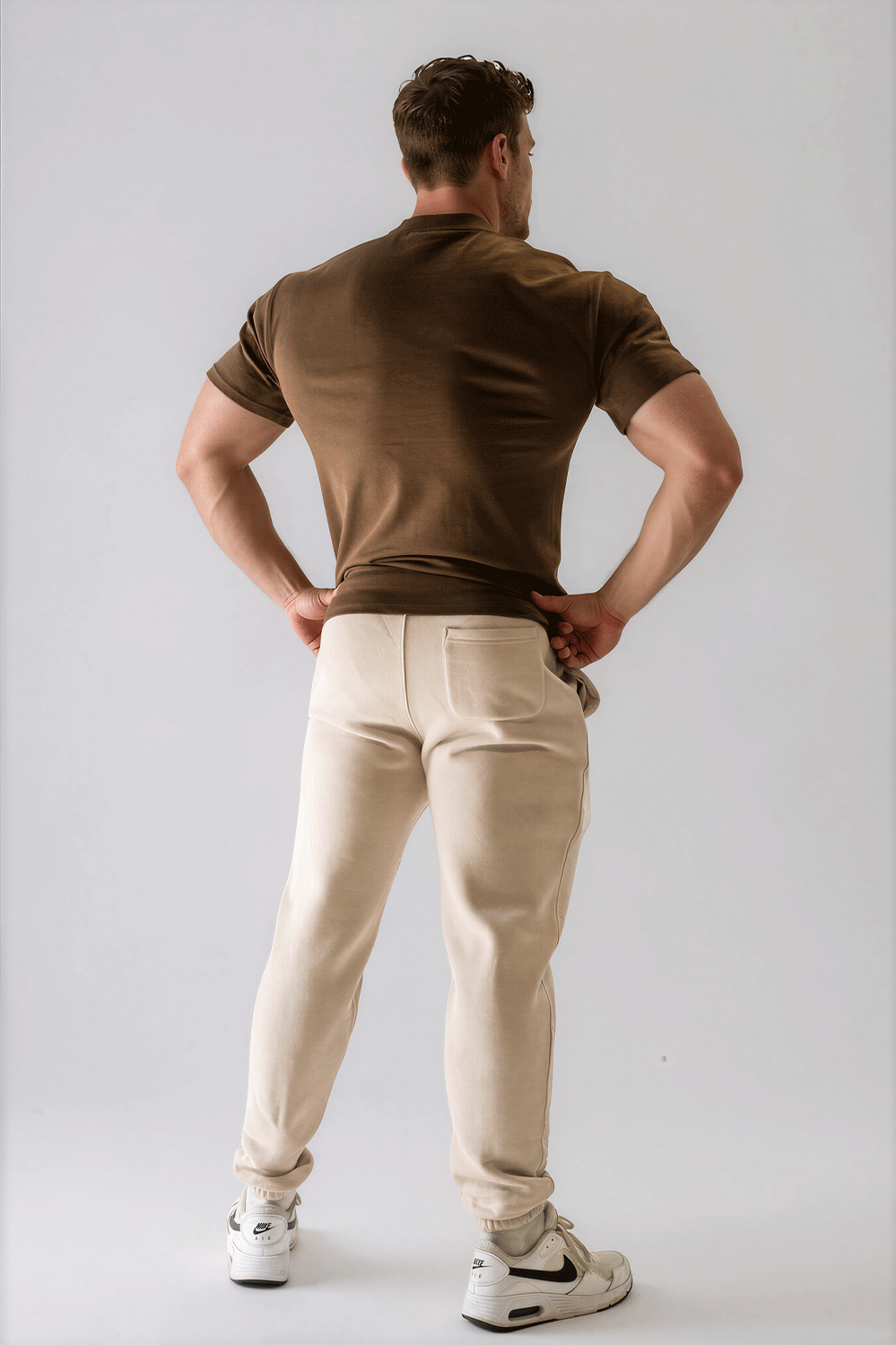 Essential Oversized Joggers Bone
