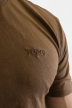 Essential Oversized T Shirt Walnut