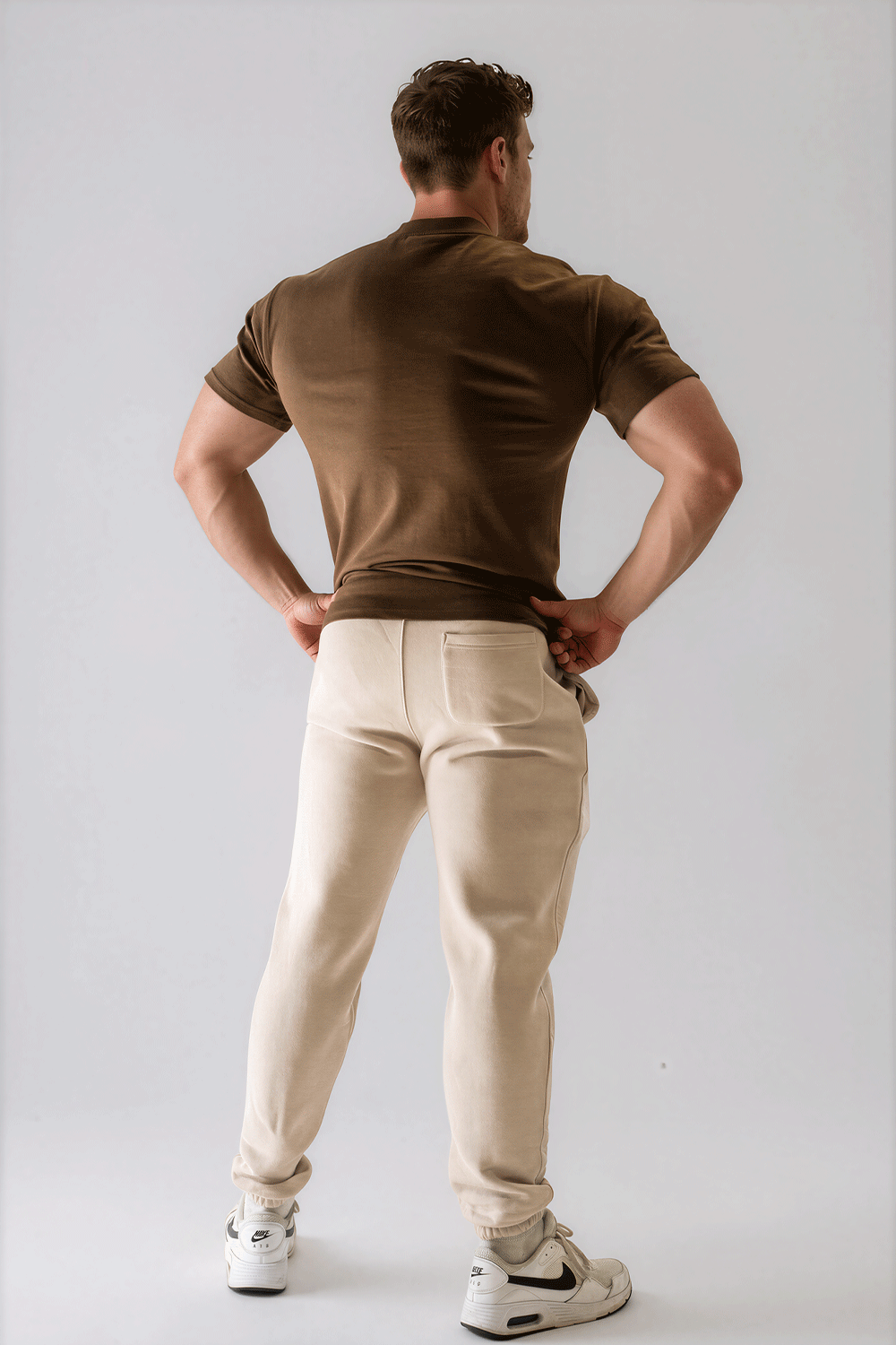 Essential Oversized T Shirt Walnut