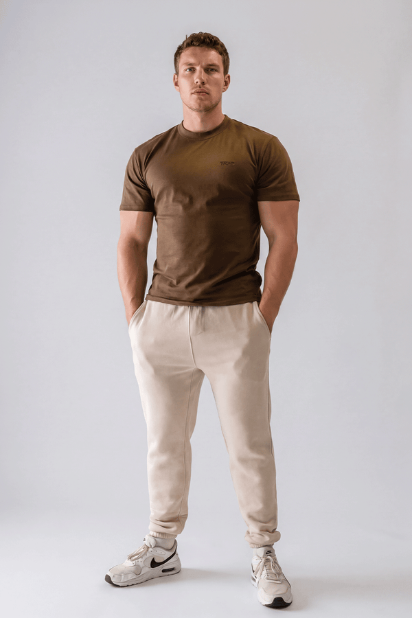 Essential Oversized T Shirt Walnut