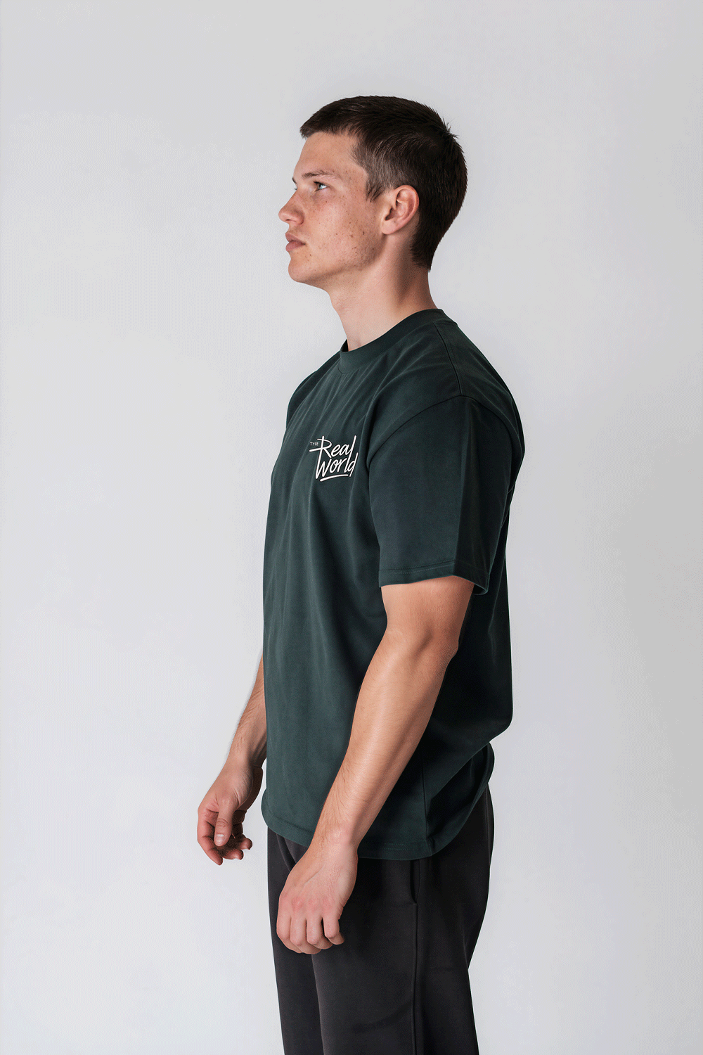 Bay Oversized T Shirt Green