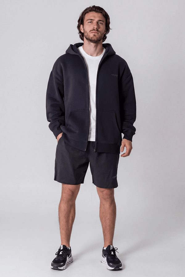Axis Zip Hoodie Navy