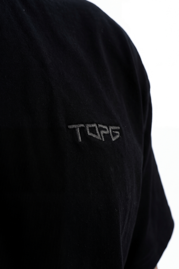Essential Oversized T Shirt Black