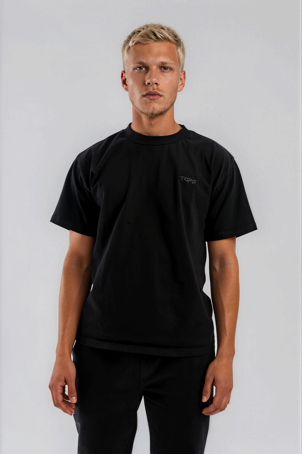 Essential Oversized T Shirt Black