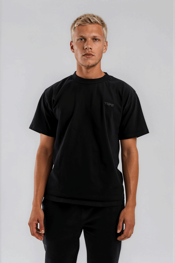 Essential Oversized T Shirt Black