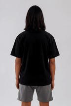 Bay Oversized T Shirt Black