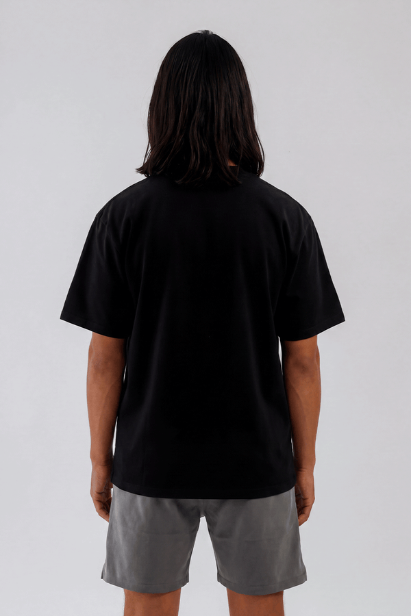 Bay Oversized T Shirt Black