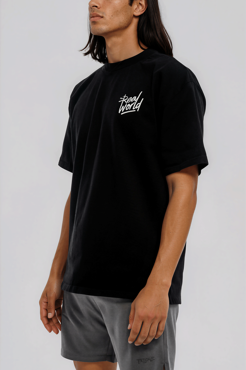 Bay Oversized T Shirt Black