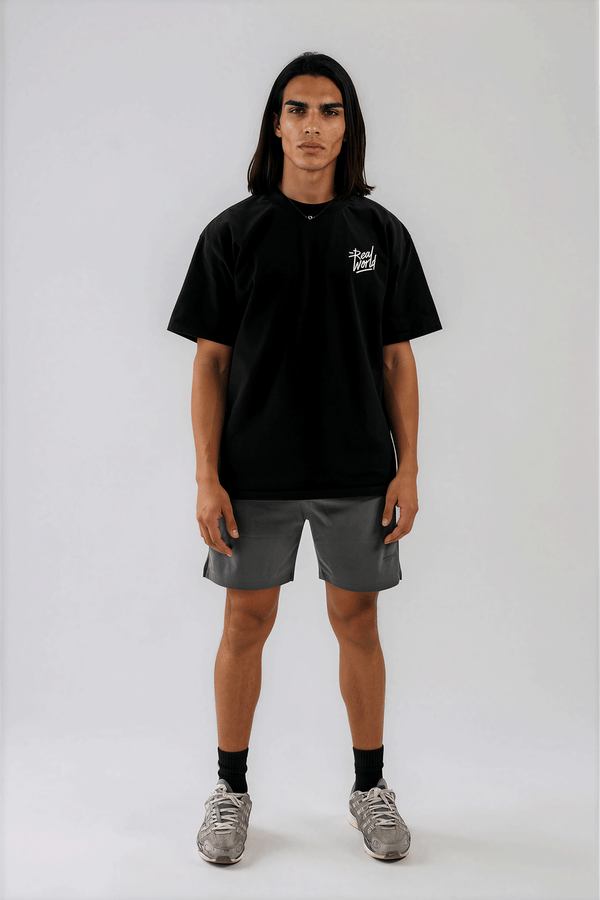 Bay Oversized T Shirt Black