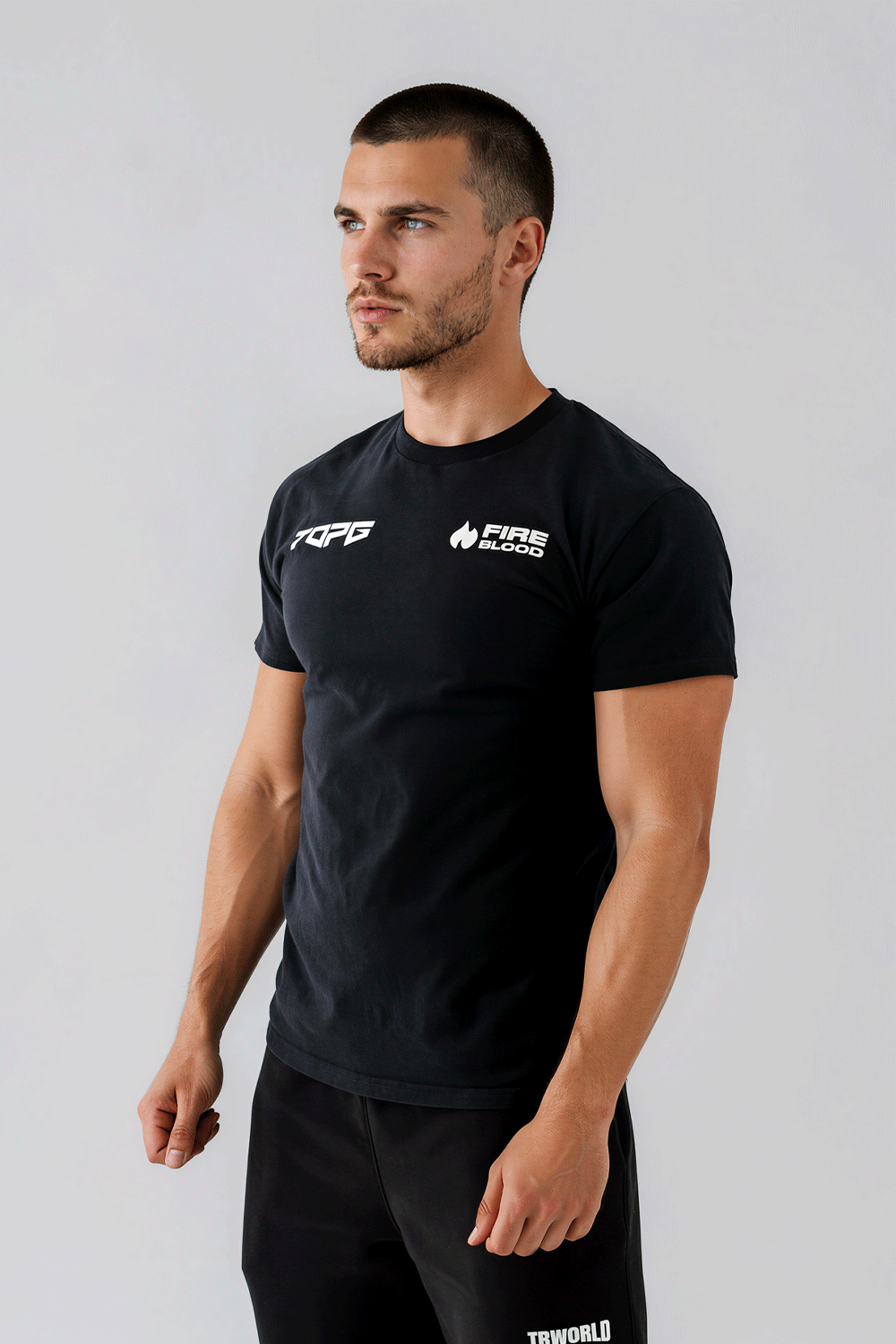 TOP G Fight Team x FIREBLOOD Tee