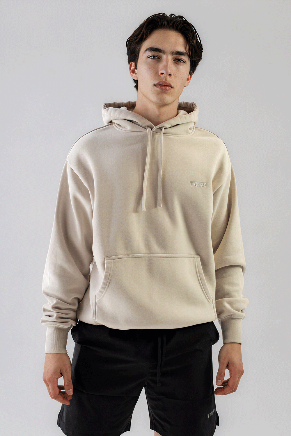 Echelon Heavy Hoodie Bone