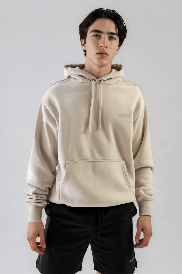 Echelon Heavy Hoodie Bone
