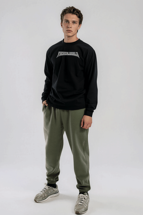 Metal Long Sleeve Black