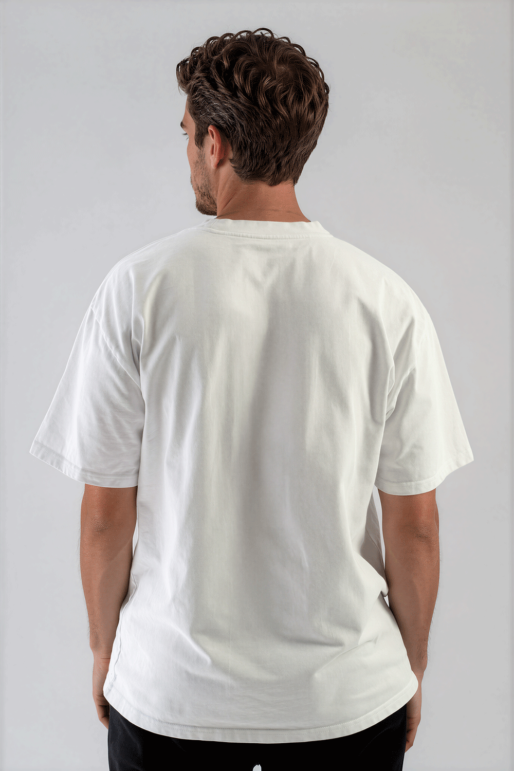 Bay Oversized T Shirt White