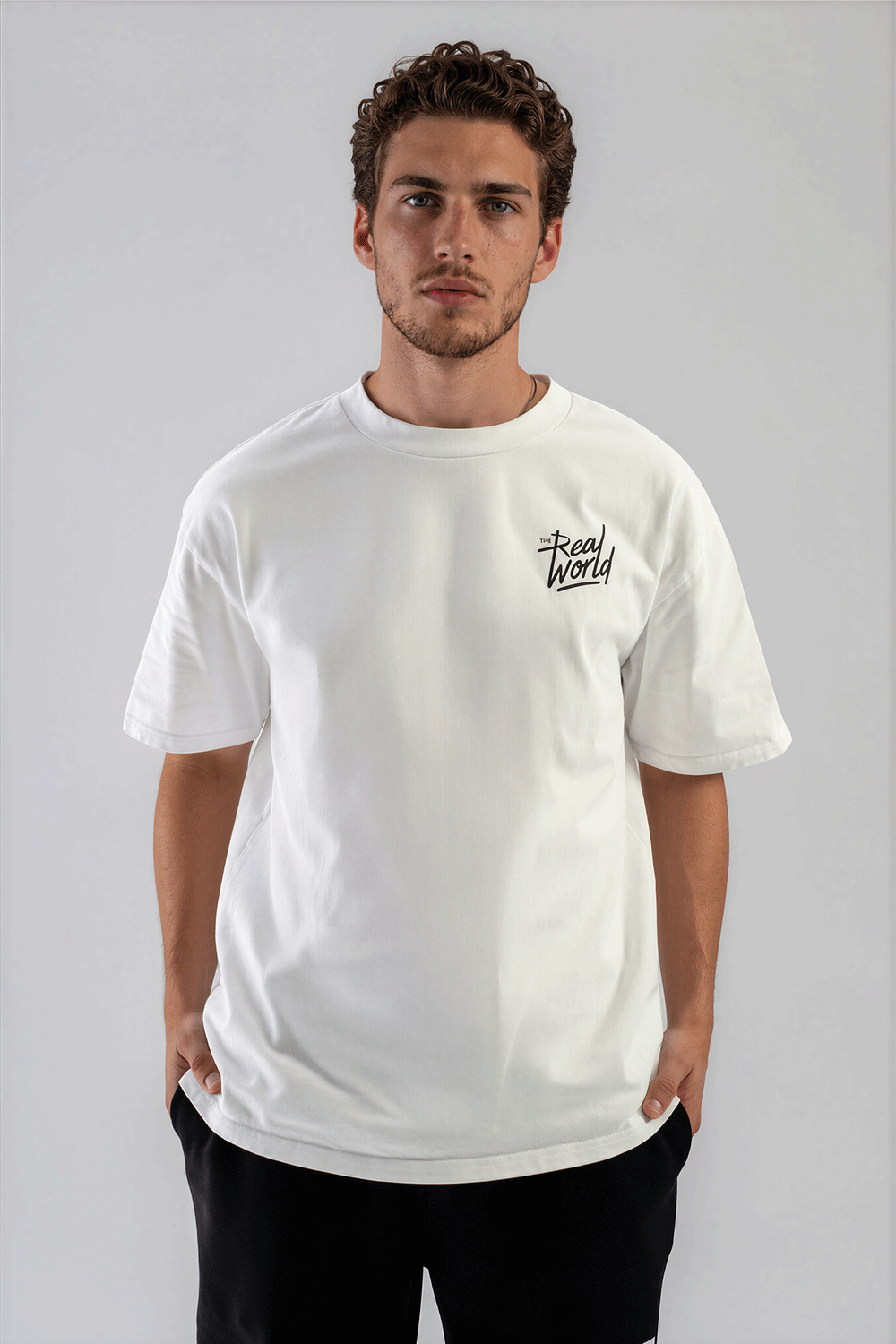 Bay Oversized T Shirt White