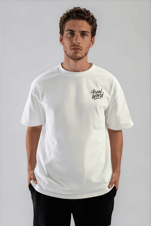 Bay Oversized T Shirt White
