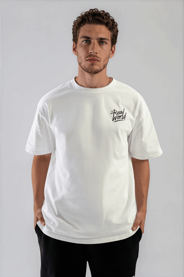 Bay Oversized T Shirt White