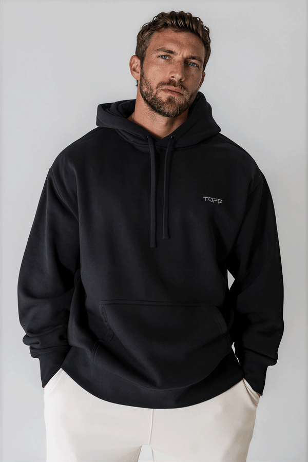 Echelon Heavy Hoodie Black