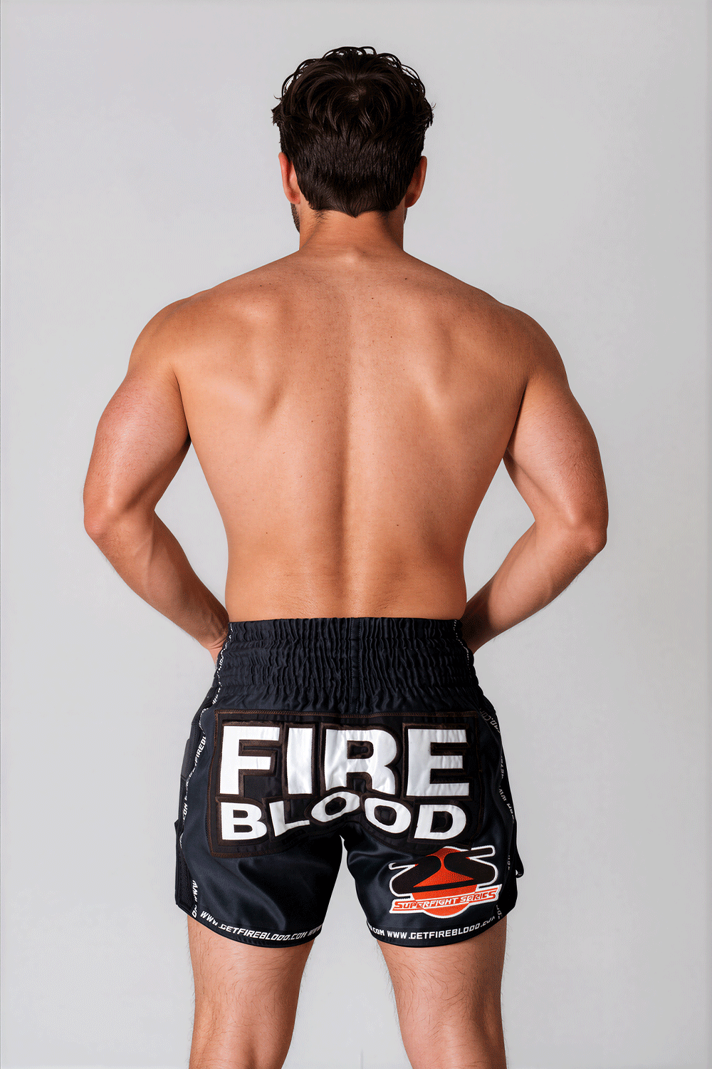 The Worlds Most Famous Fight Shorts Black