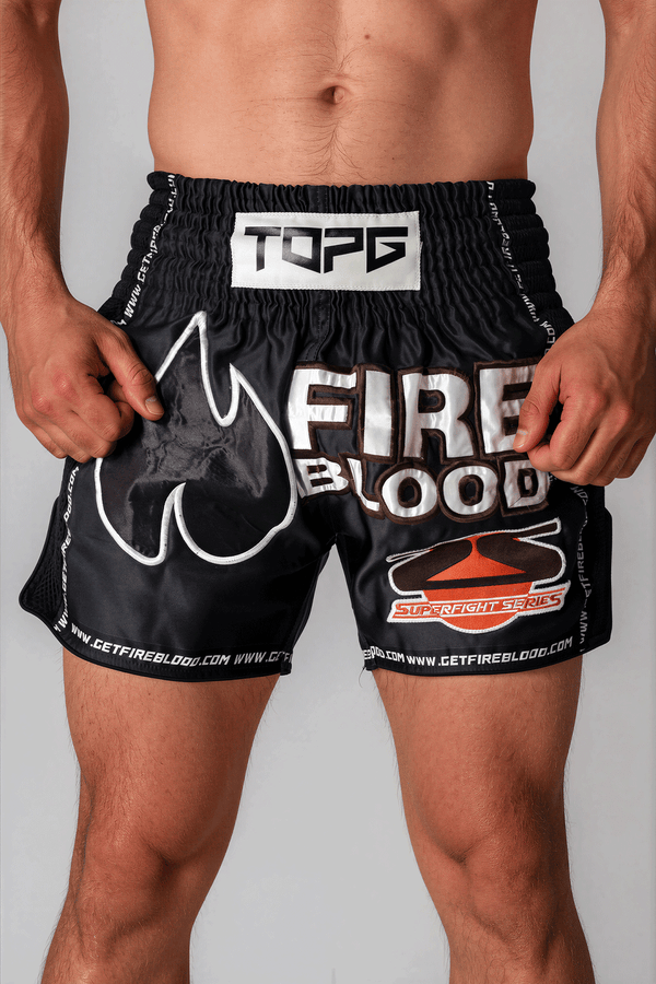 The Worlds Most Famous Fight Shorts Black