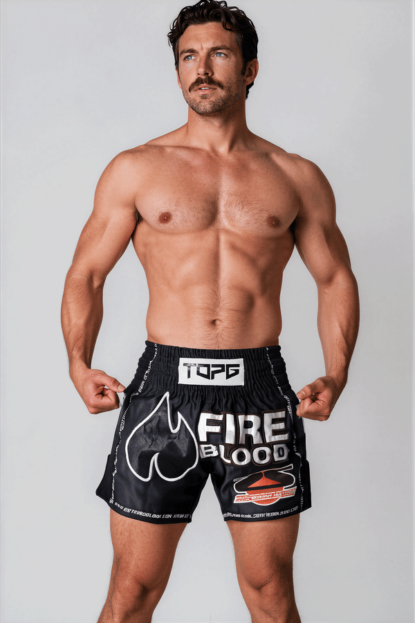 The Worlds Most Famous Fight Shorts Black