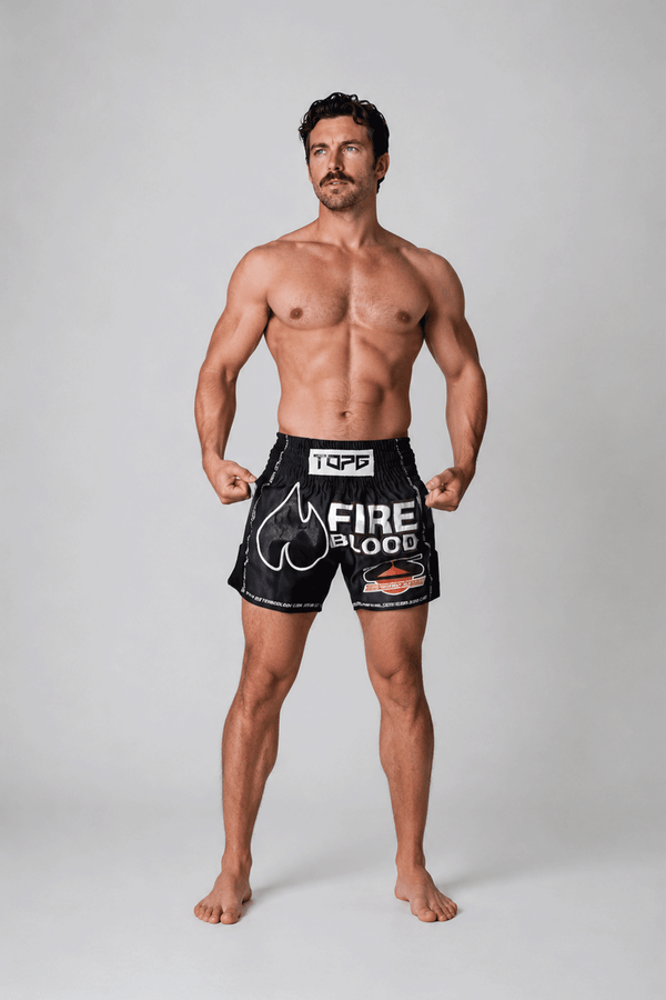 The Worlds Most Famous Fight Shorts Black
