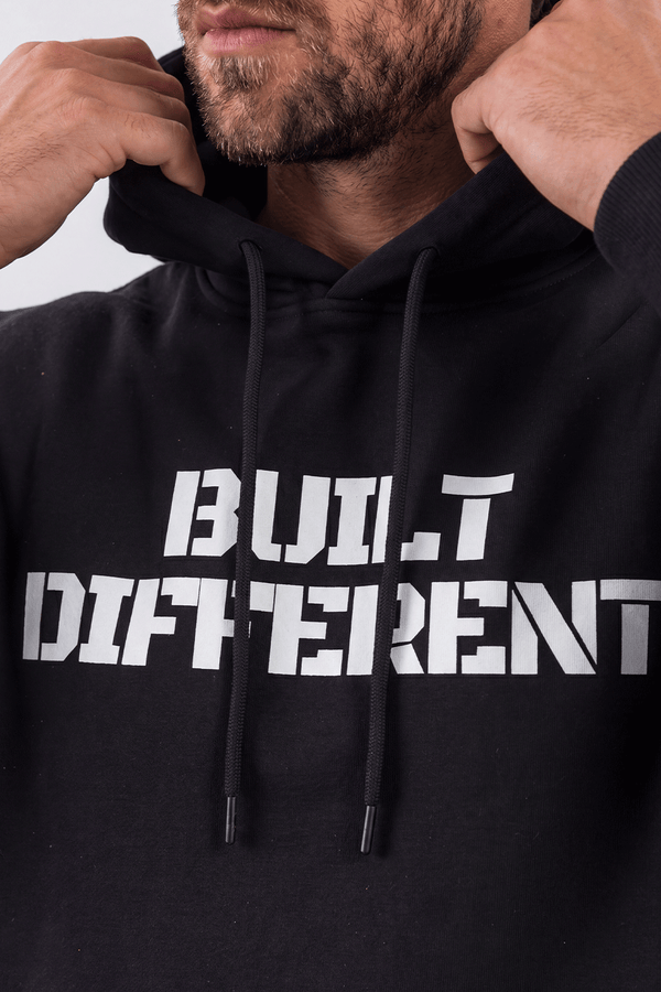 Built Different Hoodie Black