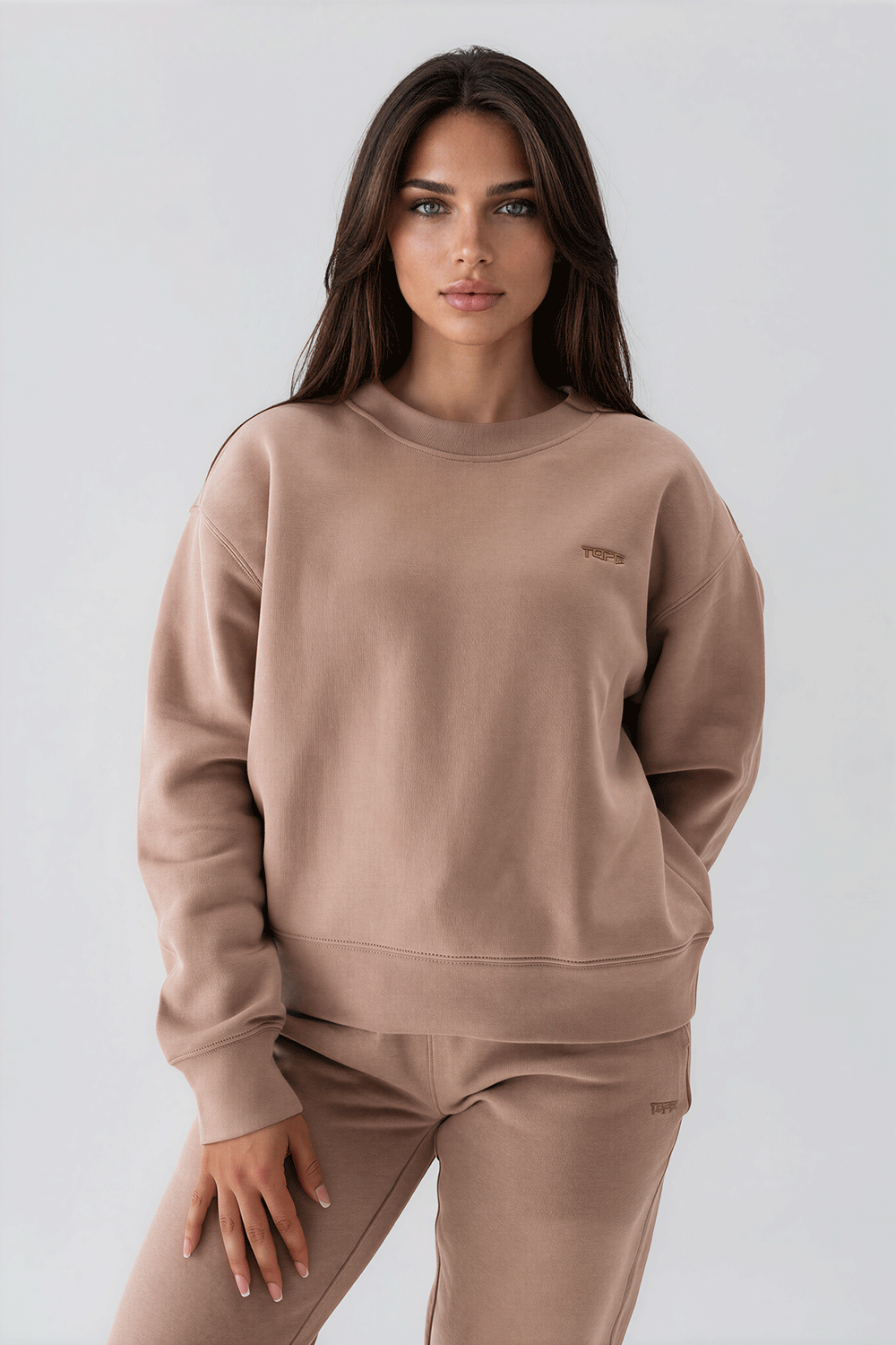 Mellow Relax Crew Dark Pink